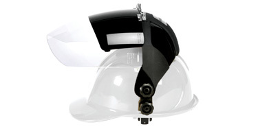 mommentum djaja - hypertherm - Dual face shield helmets for slotted hard hats