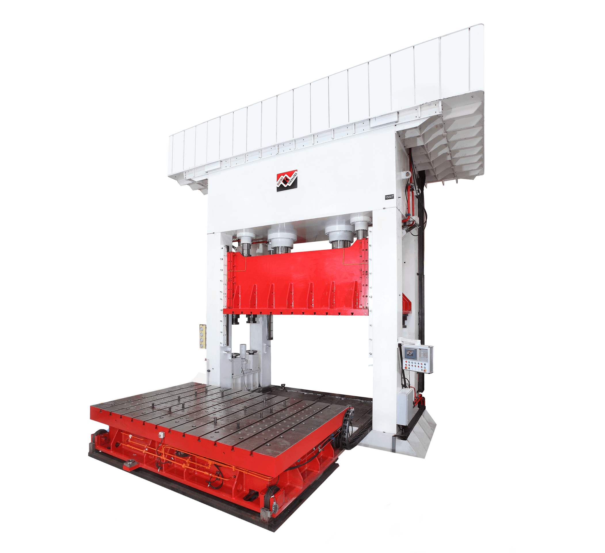 1500-T-4-column-hydraulic-press-with-die-cushion-and-moving-bolster