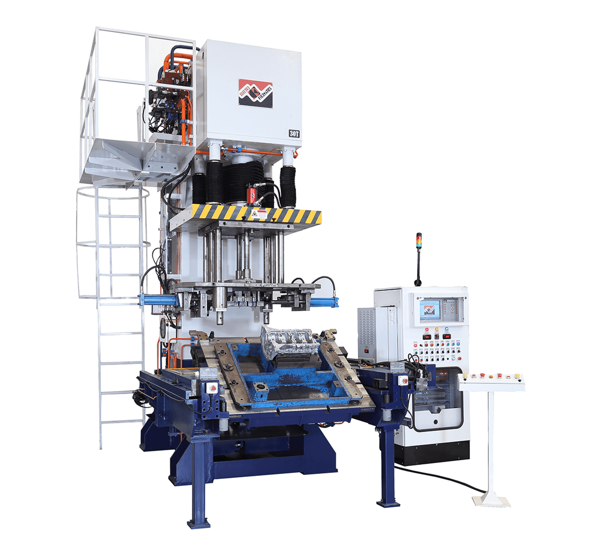 30-T-C-frame-hydraulic-trimming-press-with-sliding-tilting-table